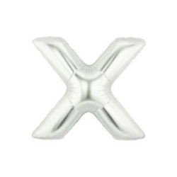 40" Foil Megaloon "X"- Silver
