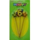 3 Pce Num. Assorted Candle Set - 6