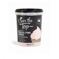 Over the Top  Buttercream Pastel Pink 425g