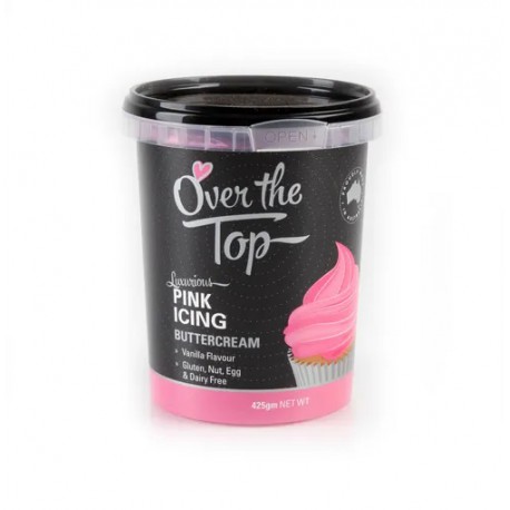 Over the Top  Buttercream Pink 425g