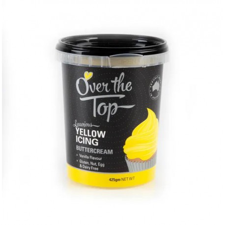 Over the Top  Buttercream Yellow 425g
