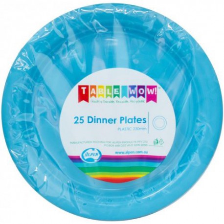 Dinner Plates 25 Pce - Azure