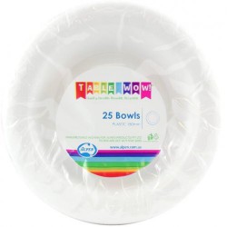 Dessert Bowls 25 Pce - White