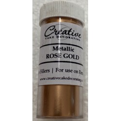 Metallic lustre-Rose Gold