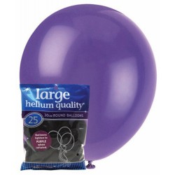 Decorator Balloons 25pce - Purple