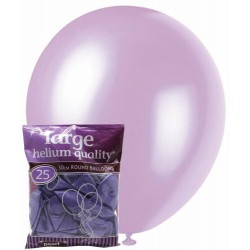 Pearl Balloons 25pce - Lavender