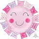Baby Sunshine Foil 
Balloon- Pink