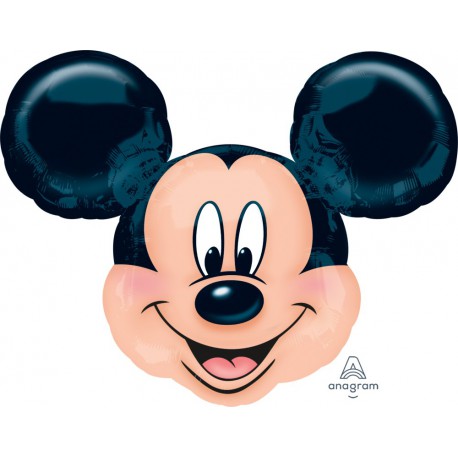 Mickey Mouse head  foil 
balloon