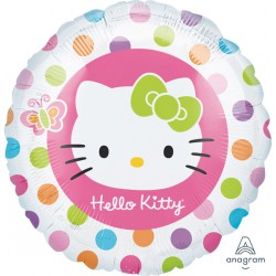 Hello Kitty Polka Dot Foil Balloon 