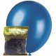 Metallic Balloons 100pce - Blue