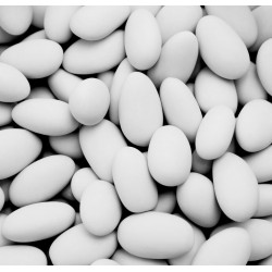 Sugar Coated almonds 500g- White