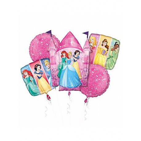 *INFLATED* Disney Princesses Foil Balloon Bouquet