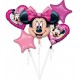 *INFLATED* Minnie Mouse Foil Balloon Set