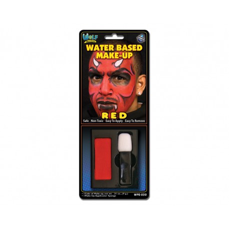 Water Based Costume Make-up - Red