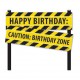 Construction Cake Topper Bunting