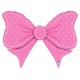 Bow Tie Foil Balloon- Pink