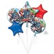 *INFLATED* Avengers Foil Balloon Bouquet 