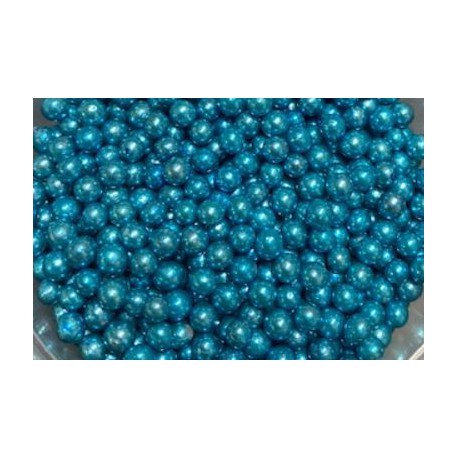 Cachous Pearl Blue 100g -4mm