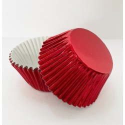 Foil Cupcake Cases - Red