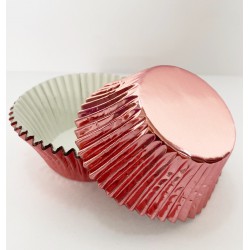 Foil Cupcake Cases - Pink