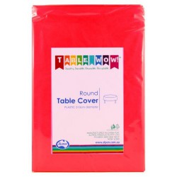 Table Cover Round - Red