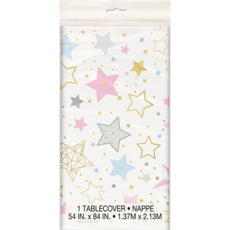  Baby Shower  Twinkle Twinkle Little Star Plastic Table cover 