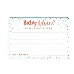  Baby Shower Baby Advice Cards