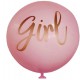Baby Shower Printed Girl Balloon - Pink
