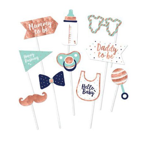 Baby Shower  Photo props- 10 pack