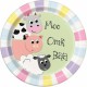 Moo Oink Baa Paper Plates- 8 Pack