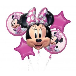 Minnie Mouse  Foil Balloon Bouquet