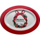 Oval Acrylic Christmas Platter
