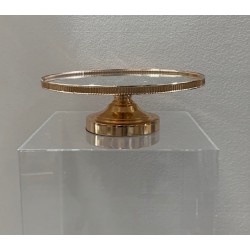 HCS10-Cake Stand- Rose Gold FOR HIRE 