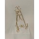 HEQ4- Easel- Gold SMALL FOR HIRE 