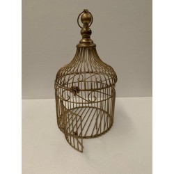 HEQ17- Gold Cage FOR HIRE 