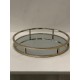HEQ18-Mirror Tray - Silver Round FOR HIRE 