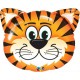 Tiger Face Foil Balloon