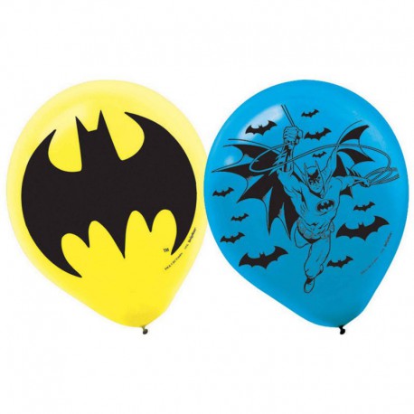 Batman Latex Balloon set - 6 pack