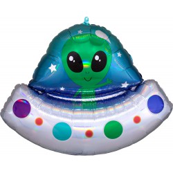 Iridescent Alien Foil Balloon