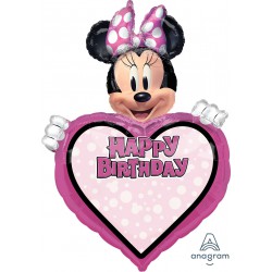 Minnie Mouse Forever Personalised Foil Balloon