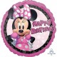 Minnie Mouse Forever Happy Birthday Foil Balloon