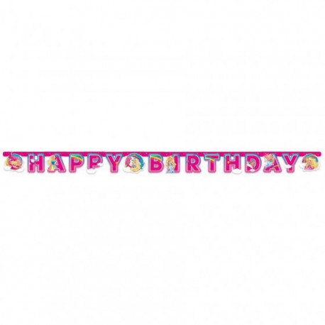 Barbie Dreamtopia Happy Birthday Banner