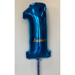 Personalised Number Foil Balloon