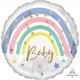 Pastel Rainbow Baby Foil Balloon