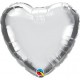 *INFLATED* Heart Shaped Foil Balloon