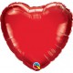 *INFLATED* Heart Shaped Foil Balloon
