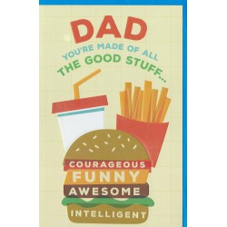 Father's Day Card-You're made of all the good stuff 