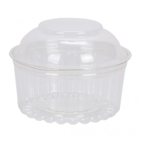 16oz Show Bowl Plastic Containers- 50 pack