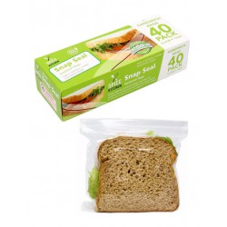 40 Pack Sandwich Bags- 16.5cm x 15cm