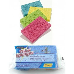 3 Pack Thick Sponges